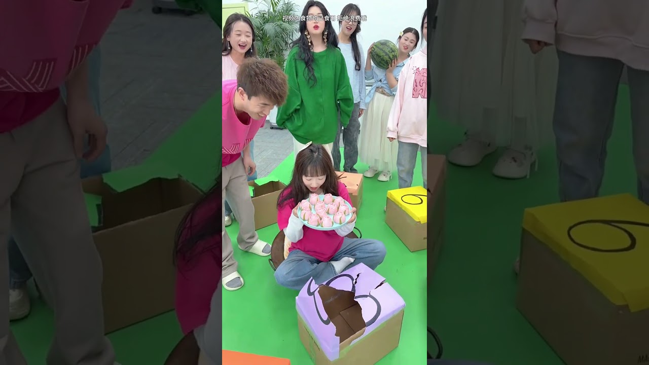 转锅盲盒 #办公室游戏 #搞笑
