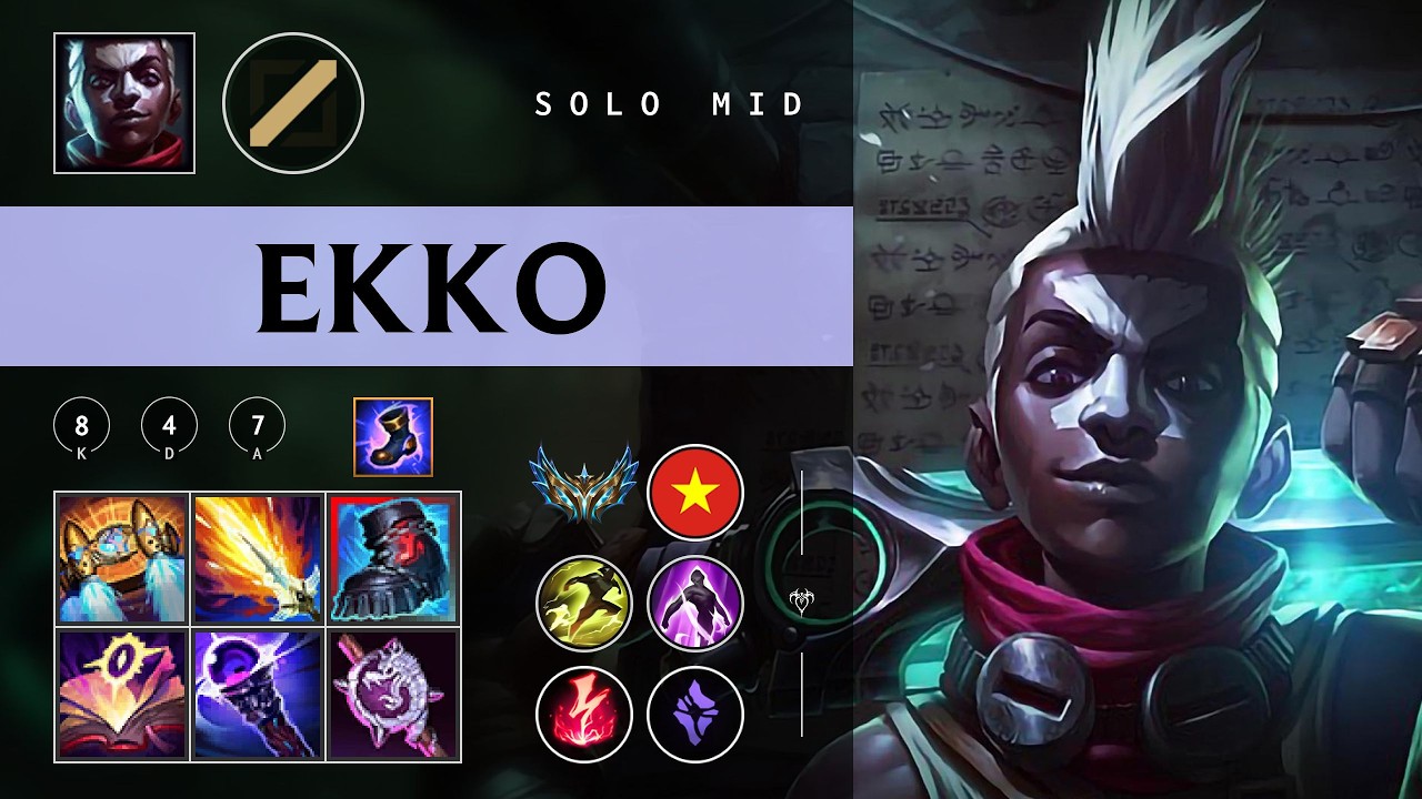 Ekko Mid vs Aurora - VN Challenger Patch 26.04