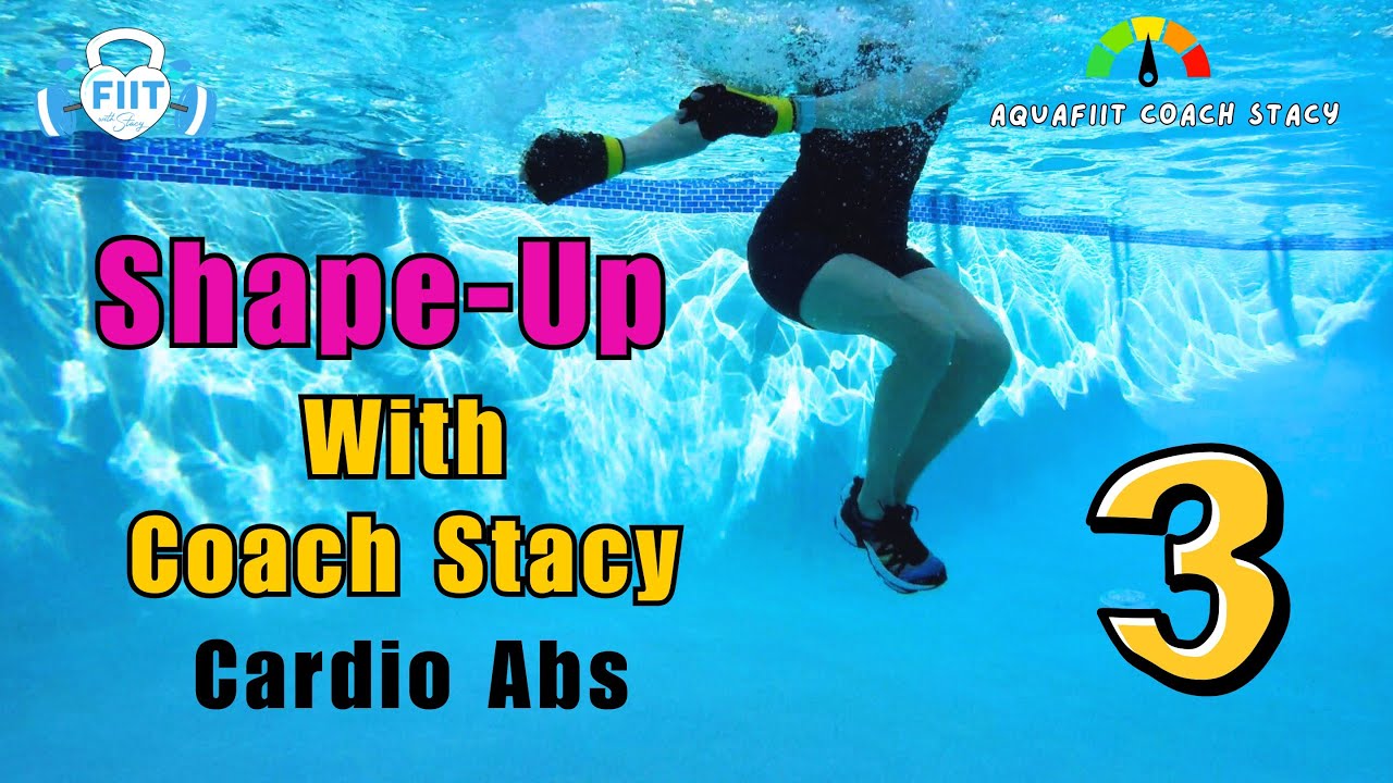 Pool Shape Up Series 2025 I #3 - Cardio Abs (No Equipment)