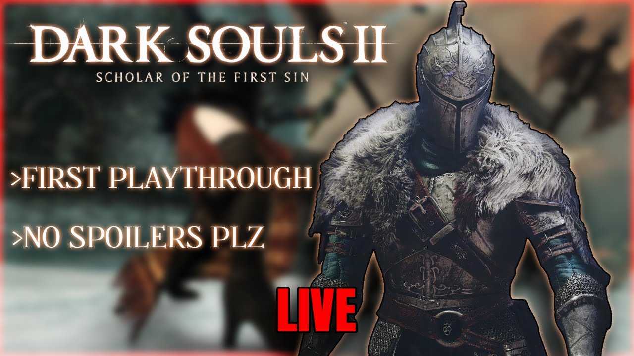 First Time Playing Dark Souls 2… Pray for Me 🔴 #gaming #ds2softs