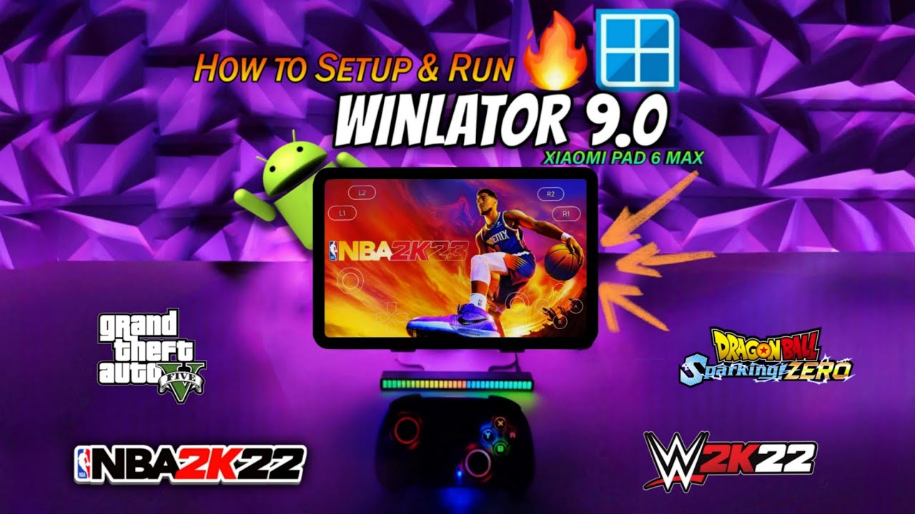 🔥 Как установить NBA2K в Winlator/БАЗОВАЯ УСТАНОВКА И НАСТРОЙКИ/ WINLATOR (РУКОВОДСТВО ДЛЯ НОВИЧК...