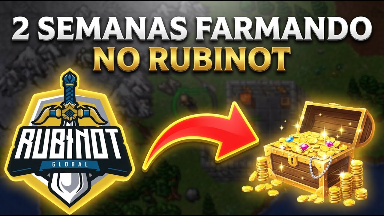Descubra como EU fiz dinheiro no NOVO servidor do RUBINOT