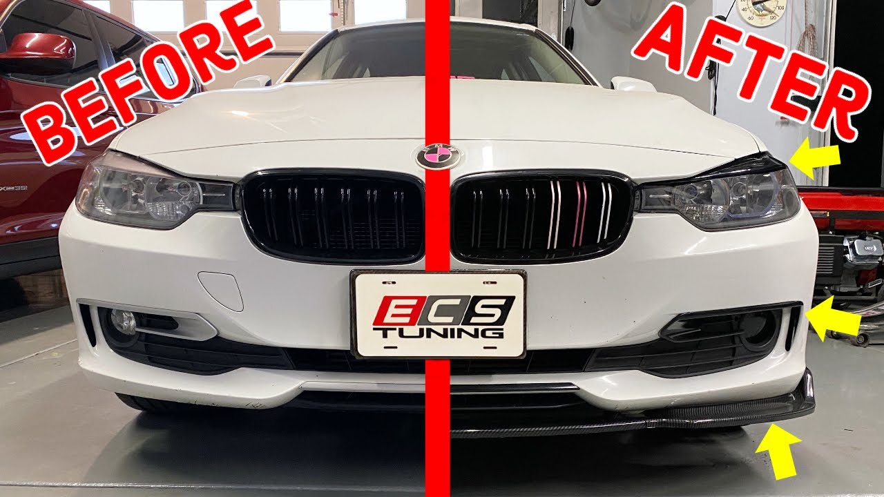 F30 insane front end transformation for $150 - Best BMW mods for the F30 + F80 chassis on a budget.