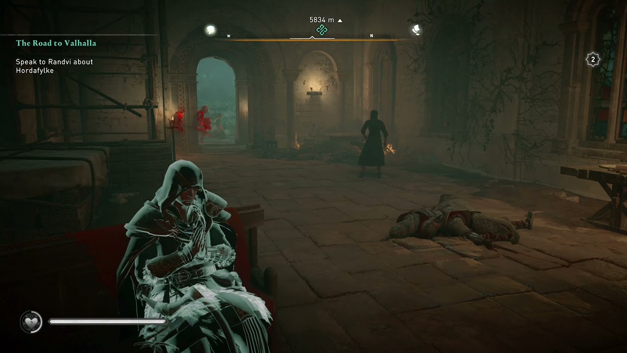 A truly hilarious moment in Assassin's Creed Valhalla -  Looking for The Rake