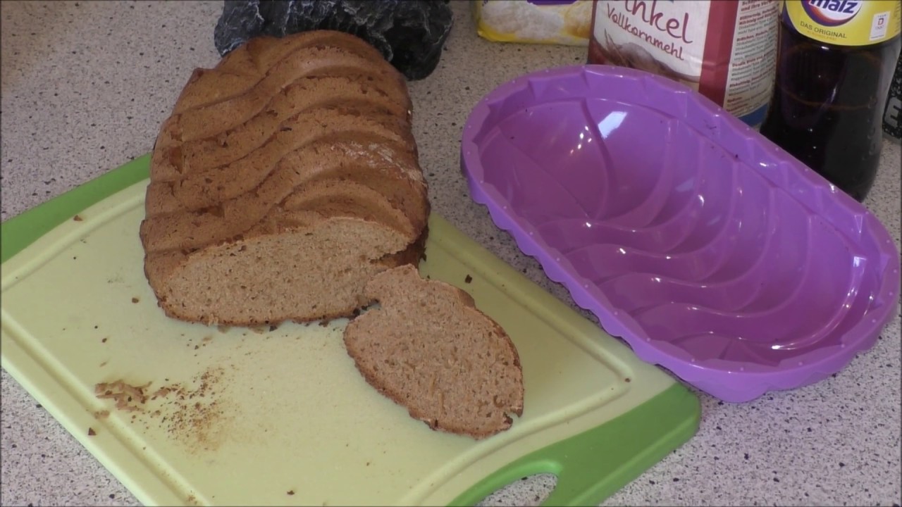 schnelles Brot ohne Hefe - Malzbierbrot - ganz einfach selber backen -  lecker!!