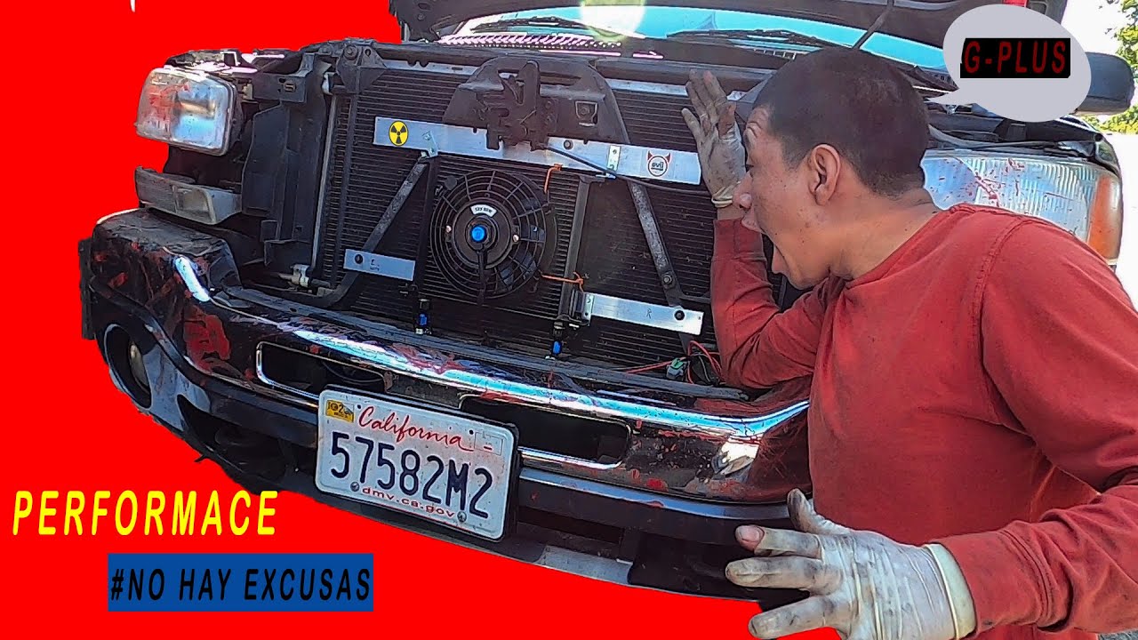como instalar 🙄🤳 RADIADOR  👉G-PLUS PERFORMACE👈   con ventiladores electricos,  aceite de transmision