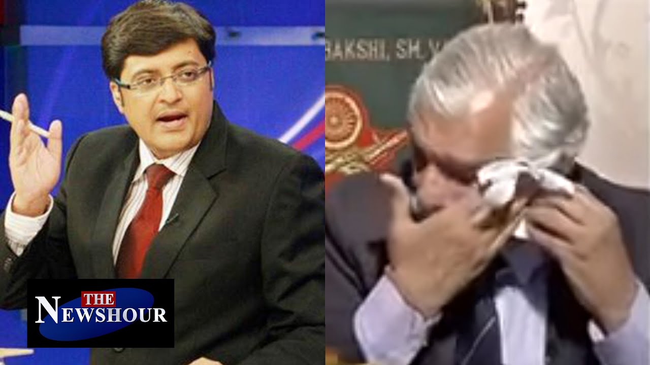General G D Bakshi Gets Emotional Over Tricolor Issue On The Newshour Debate (18th Feb 2016)
