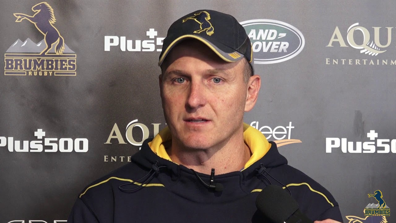 Brumbies Media: Peter Hewat, March 2018