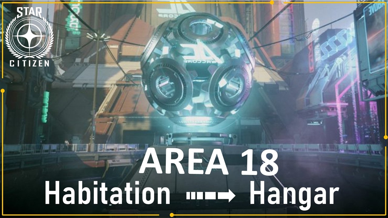 AREA18 - Habitation direction Hangar