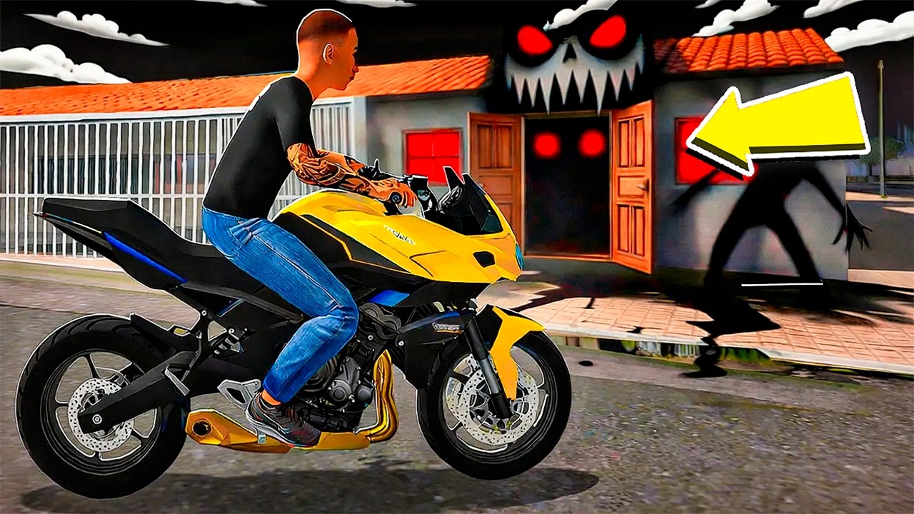 ¡ESTA CASA COBRÓ VIDA SOLA! 😨 | Moto Wheelie 3D