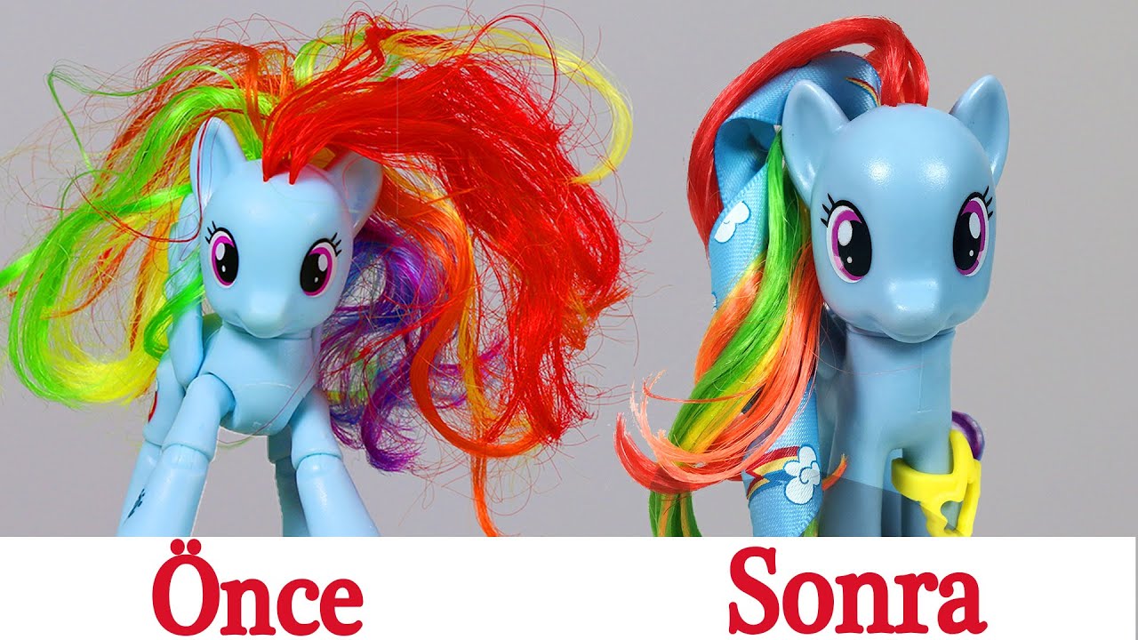 My Little Pony Saç Düzeltme | Yıpranmış Saçlara Bakım | EvcilikTV Nasıl Yapılır