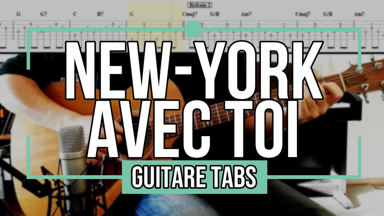 New-York avec toi - Téléphone [ Guitare Tabs ]