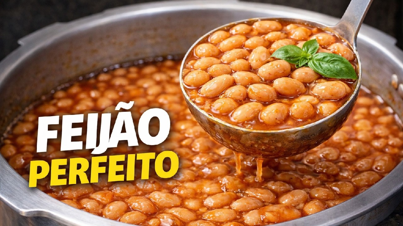O SEGREDO DO FEIJÃO NA PANELA DE PRESSÃO BEM SABOROSO