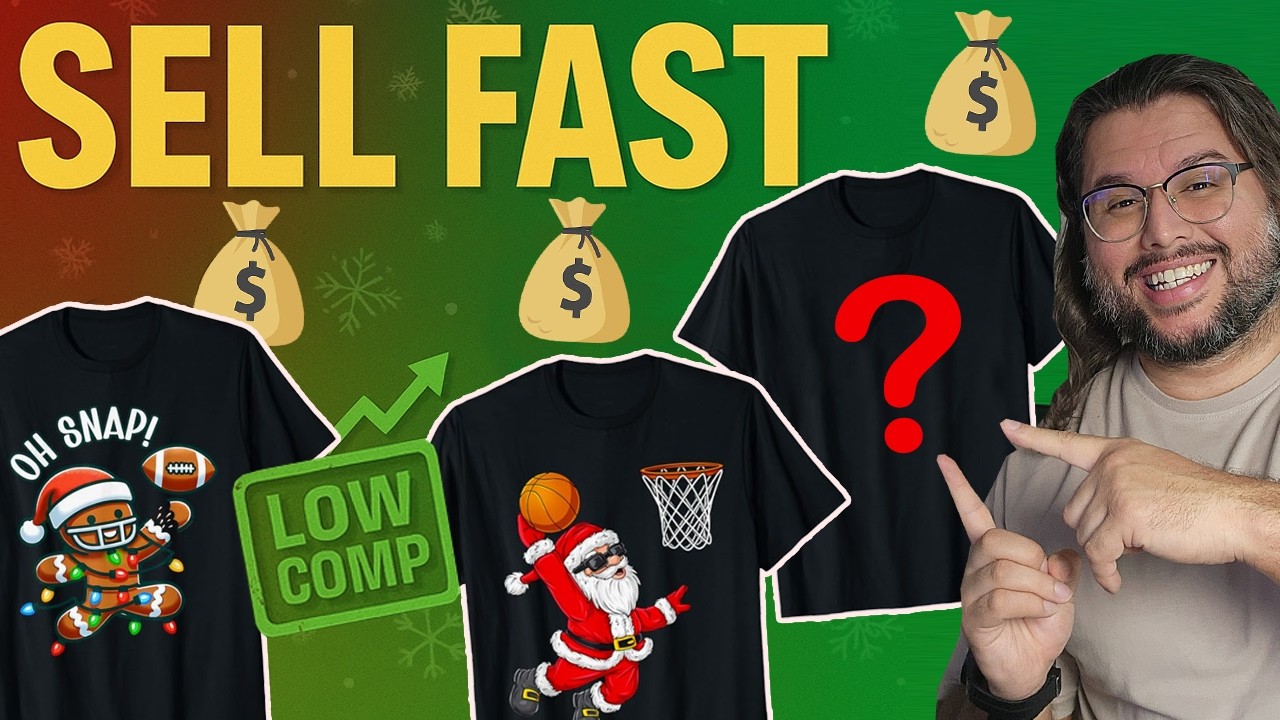 Holiday T-Shirt Niches 2025: 5 That SELL FAST
