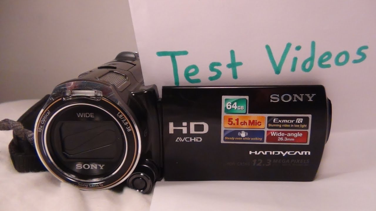 2011 Sony Handycam HDR CX560 Test Videos