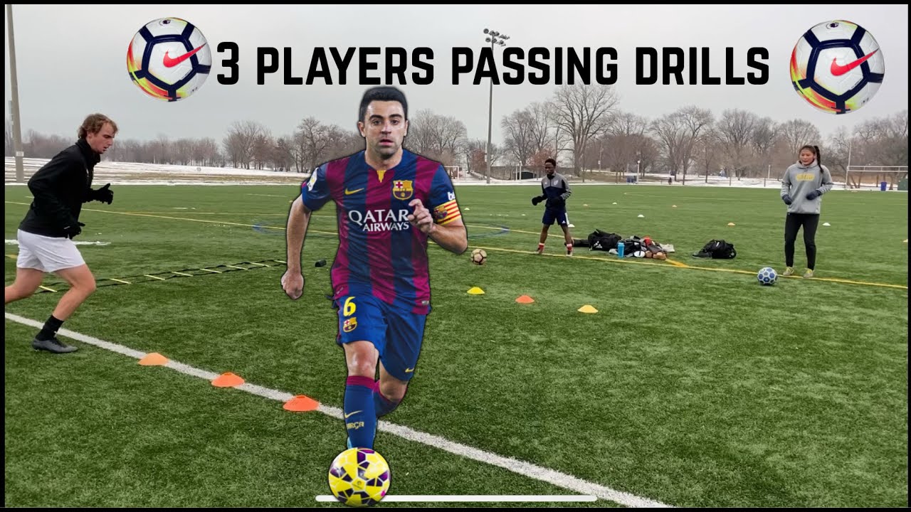 3 Player Passing Drills