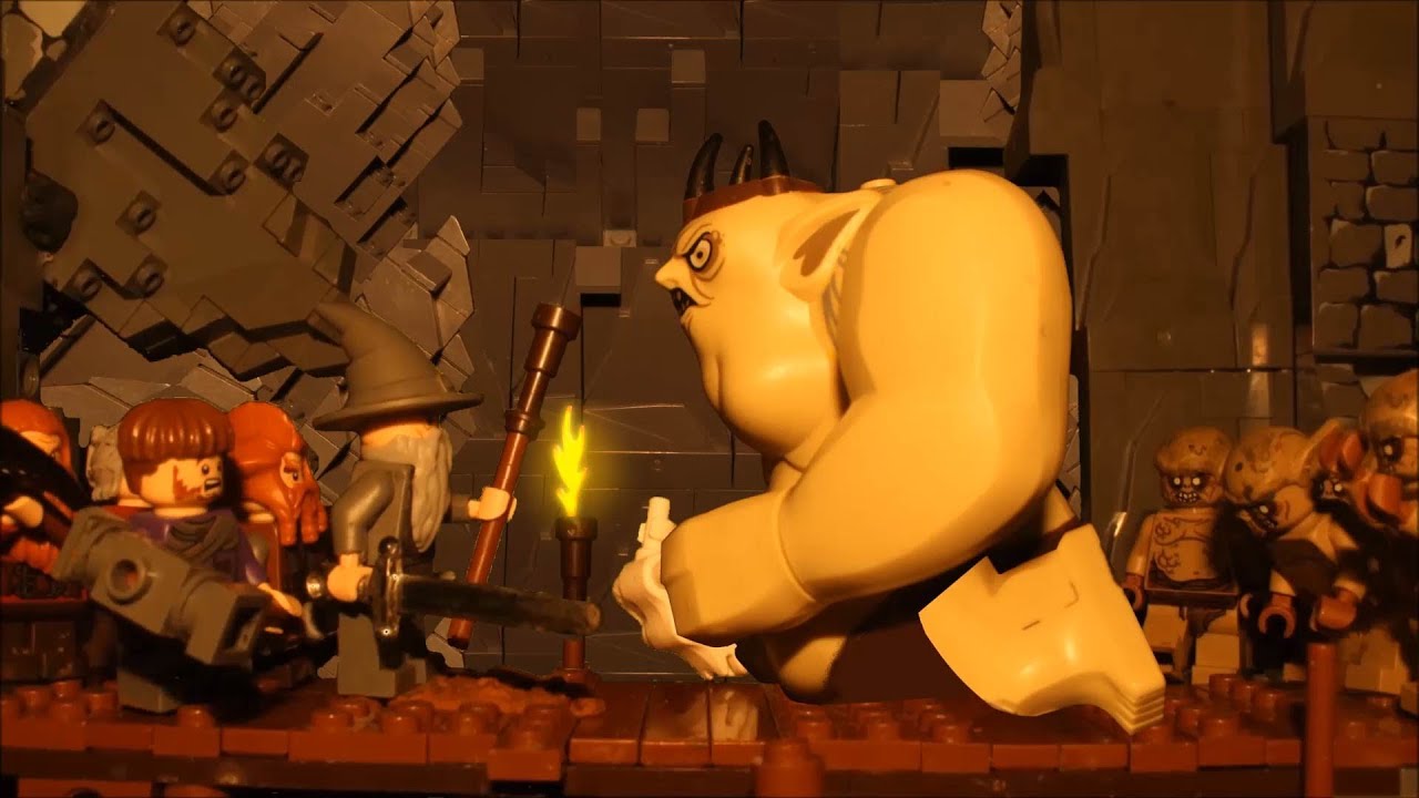 The Hobbit Goblin chase LEGO