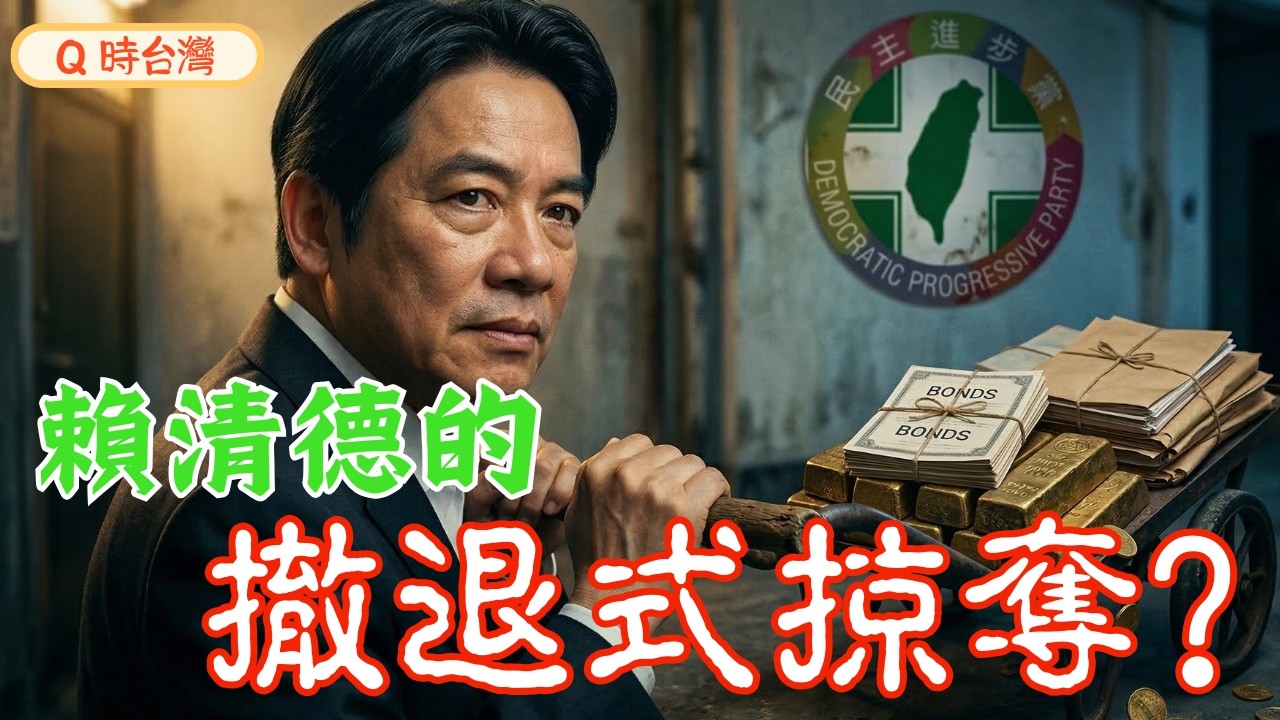 「撤退式掠奪」是真的？拆解民進黨掏空台灣的行政邏輯！ 為什麼政府這麼急著灑錢？看懂能源政策背後的「最後變現」。 深度拆解「特別預算」如何債留子孫。#民進黨 #能源政策 #政權轉移 #前瞻計畫 #賴清德
