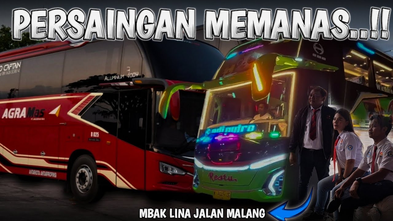 MBAK LINA JALAN MALANG‼️RESTU PANDA AKAN JALAN AKAP‼️ ANGKATAN MALAM TERMINAL ARJOSARI