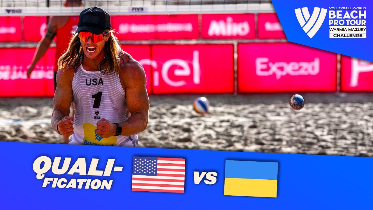Smith/Webber vs. Likhatskyi/Likhatskyi - Qualification Highlights | Warmia Mazury 2025 #BeachProTour