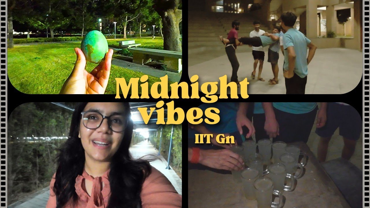 Night Life at IIT Gandhinagar during summer break #iitgandhinagar #campuslife #campustour