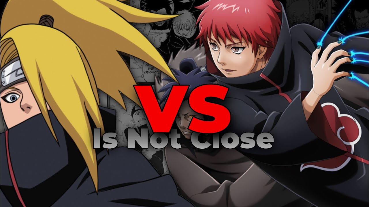 Deidara vs Sasori Is NOT Close! | Naruto Powerscaling