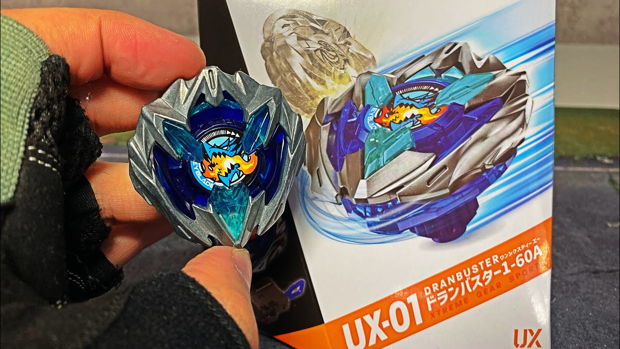 DRANBUSTER UX-01 от ТАКАРЫ / РАСПАКОВКА И ОБЗОР / Бейблэйд Икс /  Beyblade X