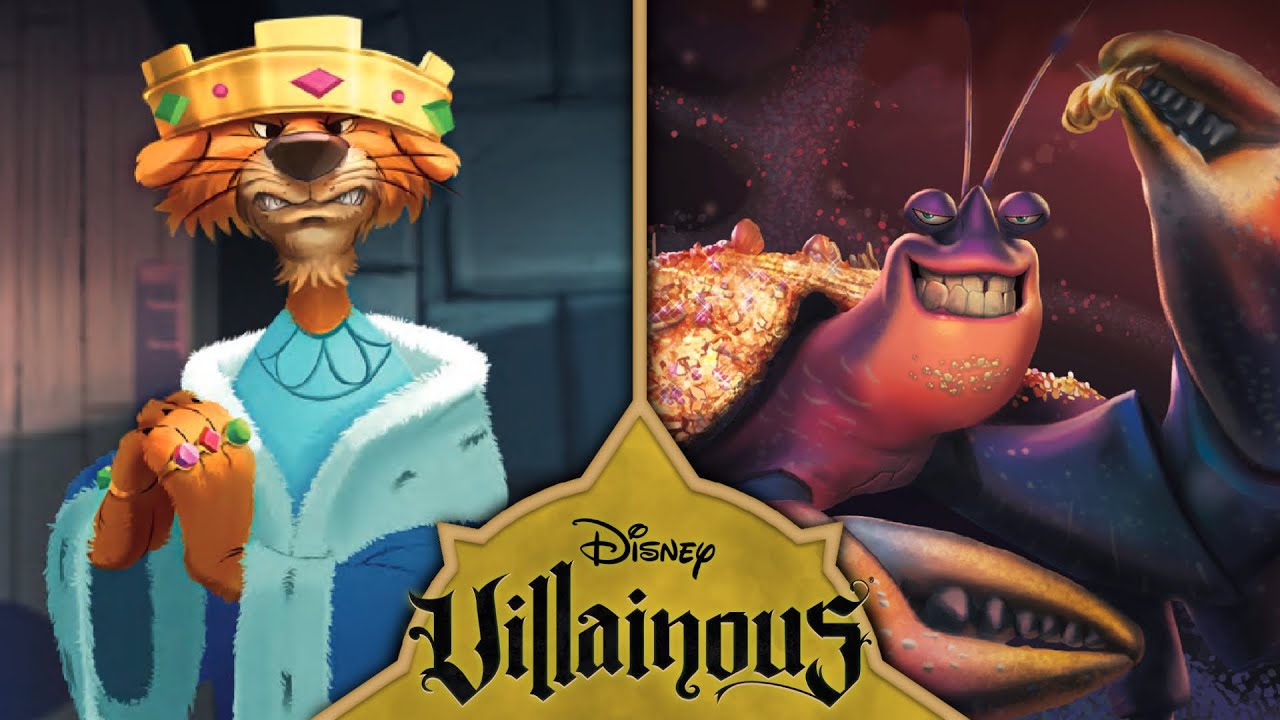 Prince John vs. Tamatoa in Disney Villainous