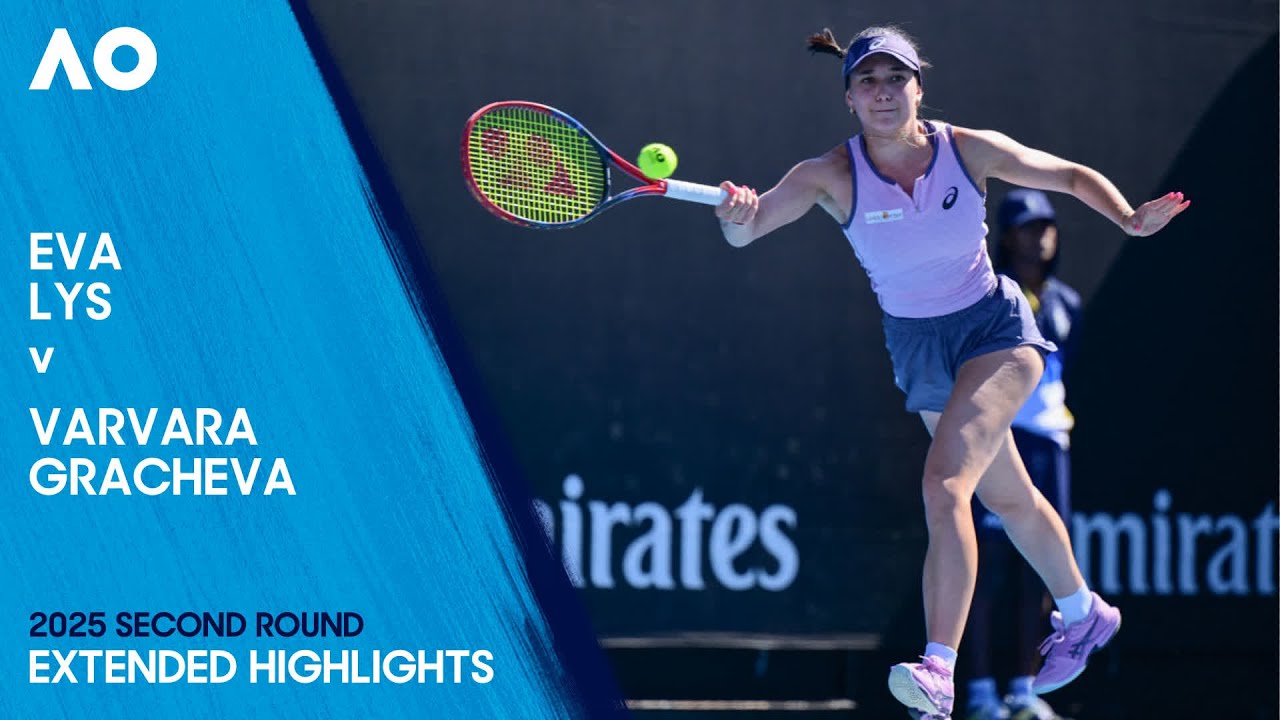 Eva Lys v Varvara Gracheva Extended Highlights | Australian Open 2025 Second Round