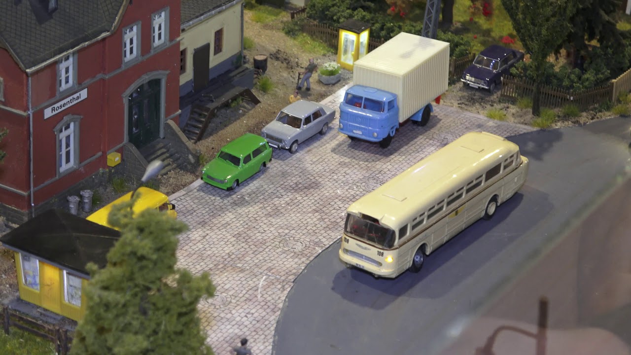 FEZ Schmalspurbahn Spur TT mit DC-Car-System Berlin 10.3.2019