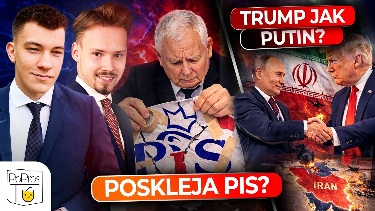 PiS rozpada się od środka | Trump zakopał się w Iranie? (Trump, Izrael, Merz, Kaczyński, Morawiecki)