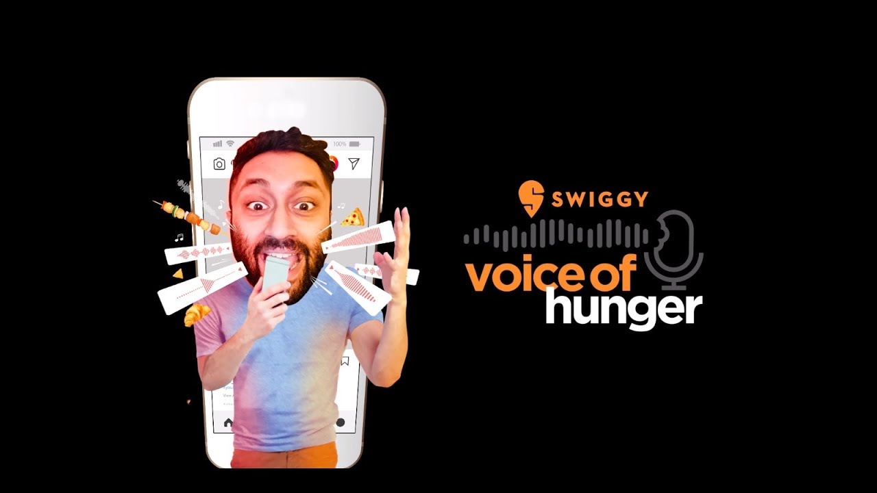 Voice of Hunger with Swiggy | A one-of-a-kind Instagram Voice Hack