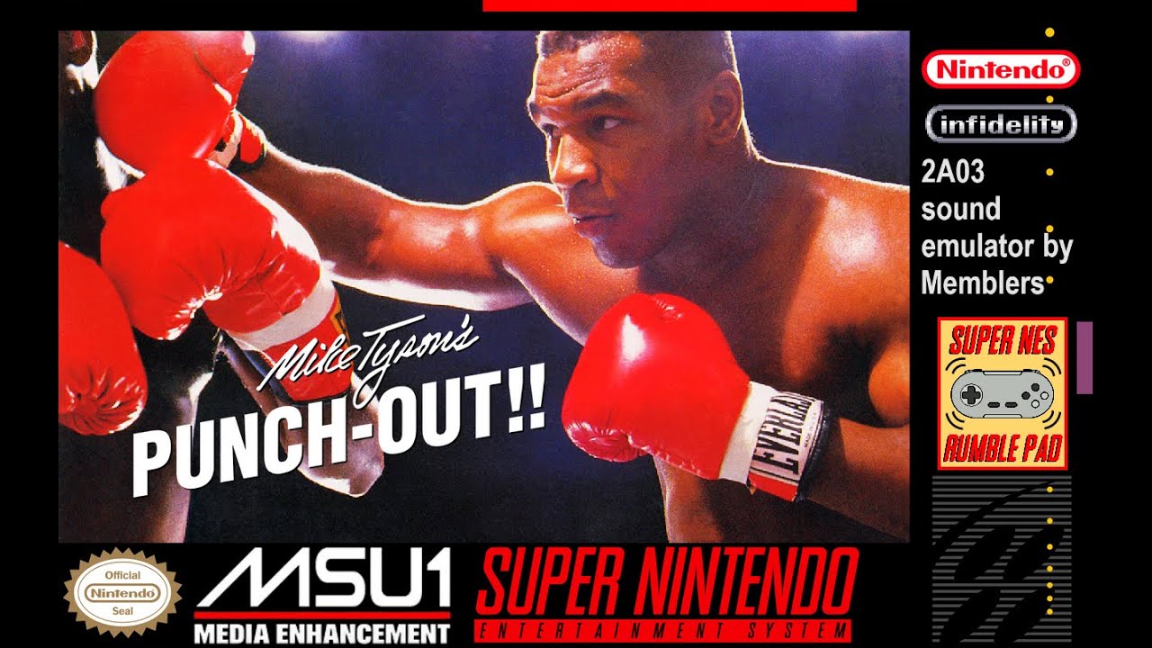 Mike Tyson's Punch Out!! (NES) SNES MSU-1 Port (Infidelity)