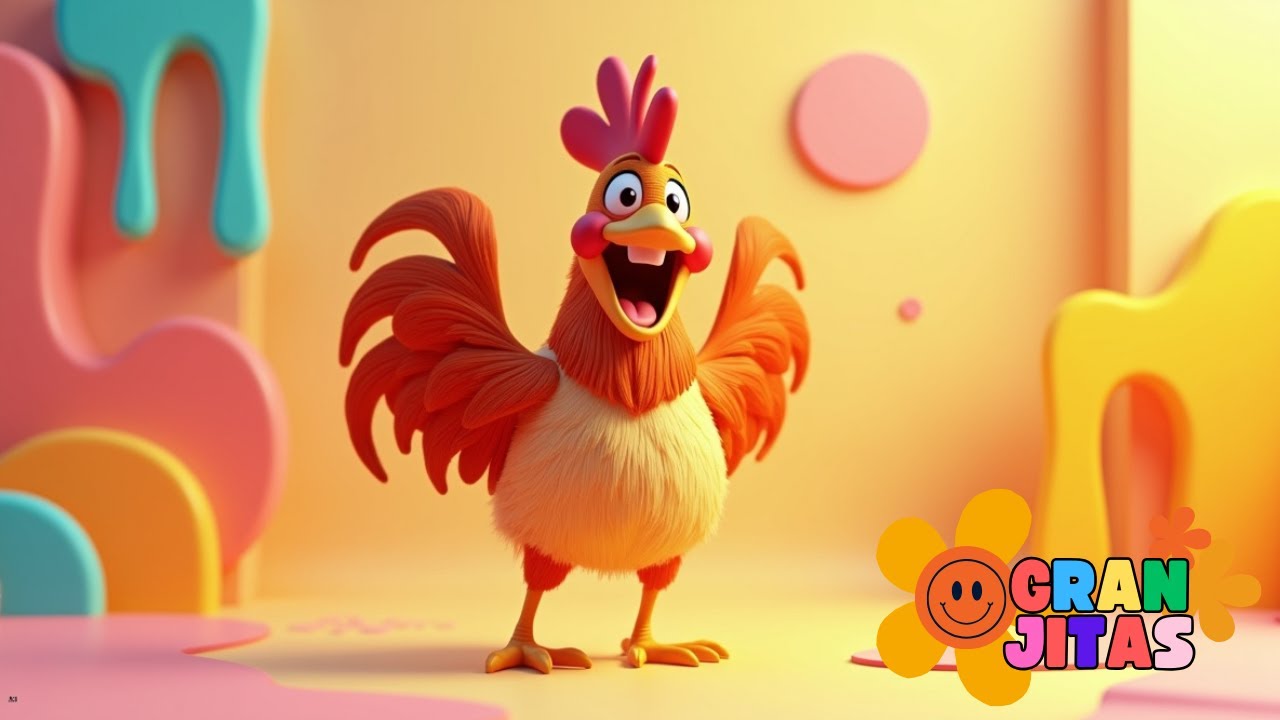🌄🎶 🏙️ El gallo en la ciudad – Música infantil con aventuras urbanas