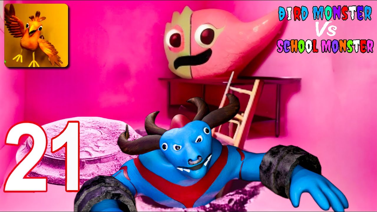 Bird Monster Life Challenge Vs School Monster Escape 4 - Gameplay Walkthrough Part 21 (Android, iOS)