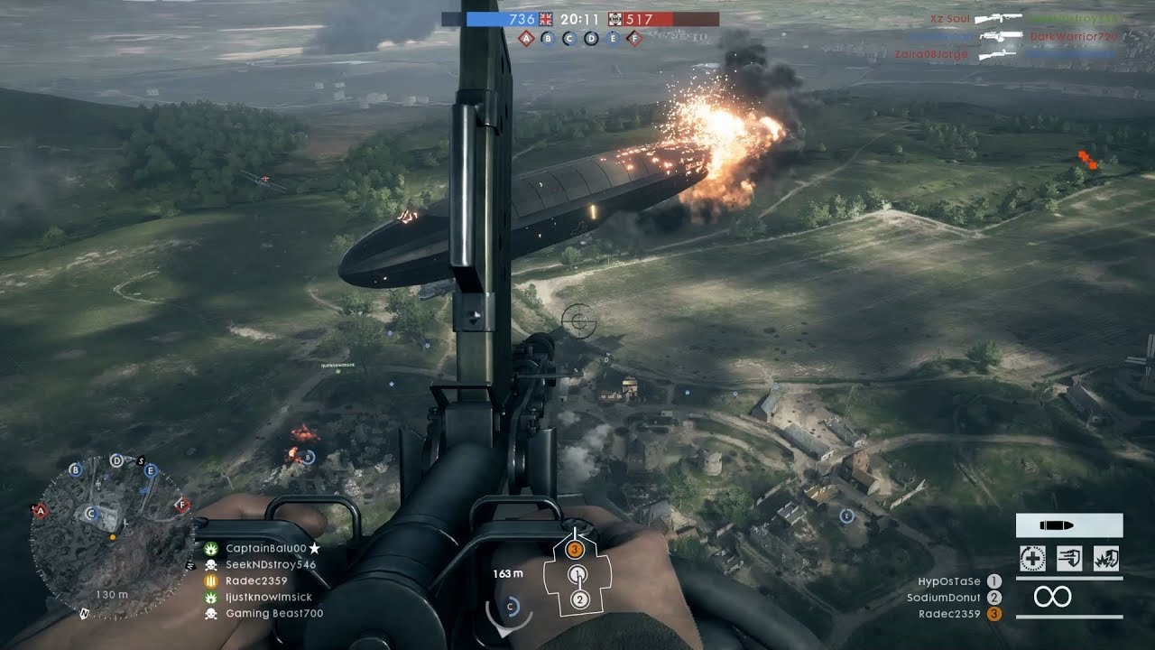 Battlefield 1: Conquest Gameplay (No Commentary)