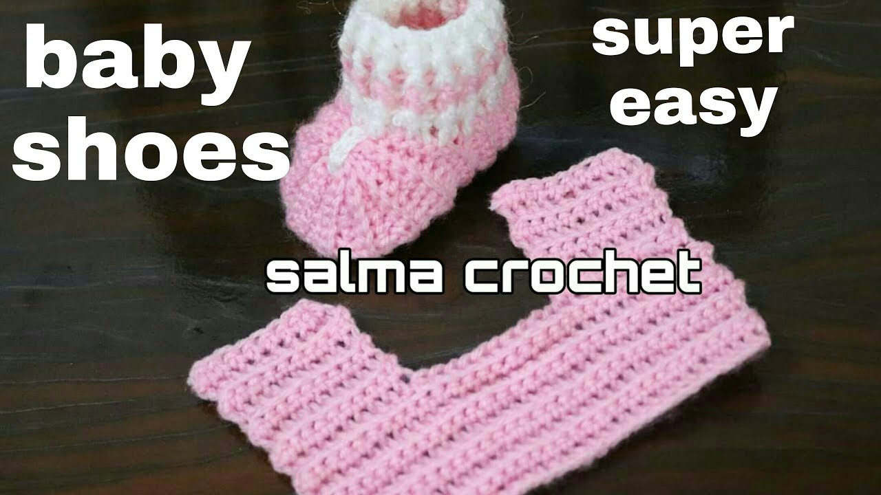 How To Crochet Easy Beginner Baby Boots / Slippers / Socks