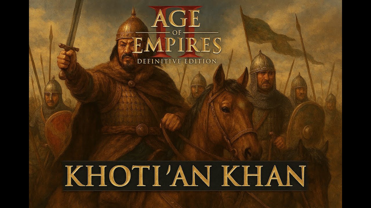 AOE2 DE 帝国时代2终极版 战役 难 可泰安汗第4关：血债血偿 Kotyan Khan Campaign 4: Blood for Blood (Hard)