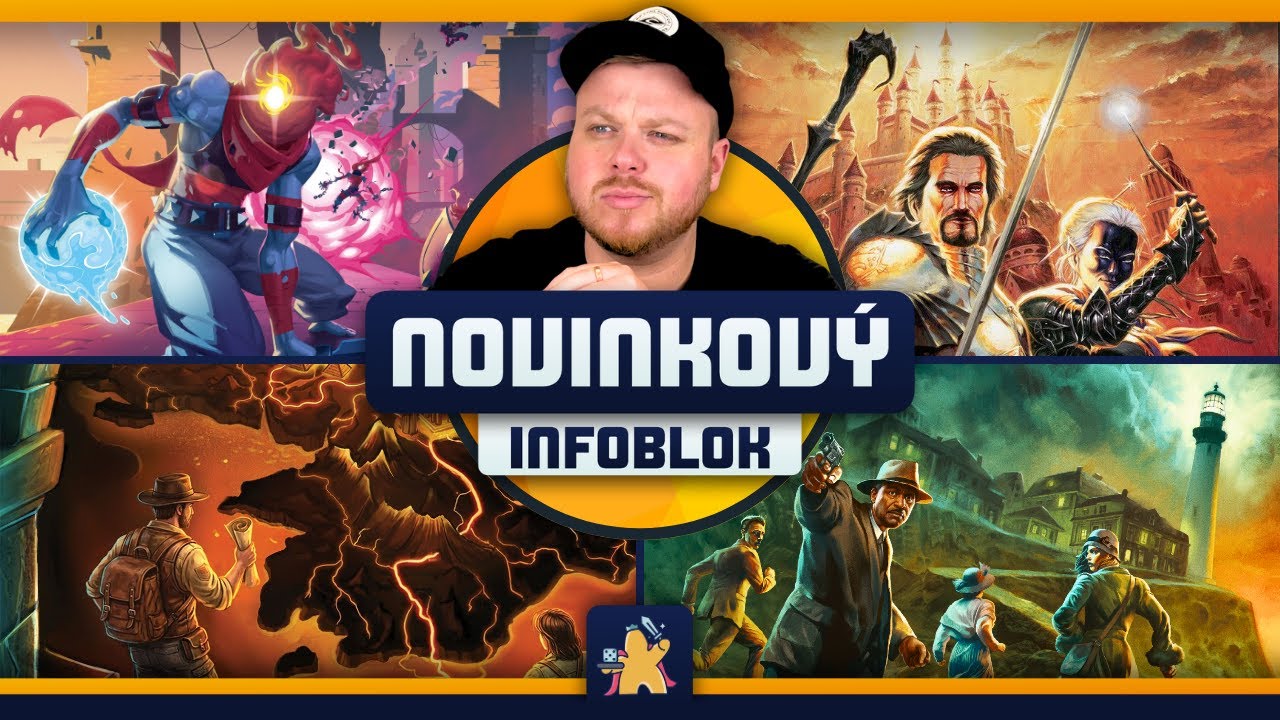 D&D klasika po letech česky, The Crew s příběhem a fantasy deskovky všude kolem | Novinkový Infoblok