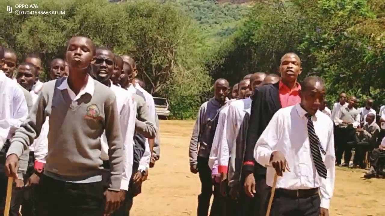 THE MAA DANCE PRESENTATION DURING THE PRAYER DAY. NGOTO BOYS' SCHOOL