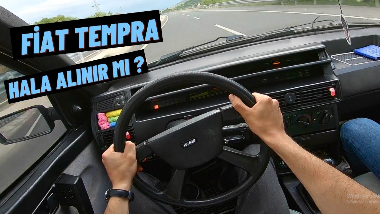 NEDEN ÇOK SEVİLİYOR ? DOKSANLARIN EFSANESİ ! FİAT TEMPRA İNCELEME | POV SÜRÜŞ