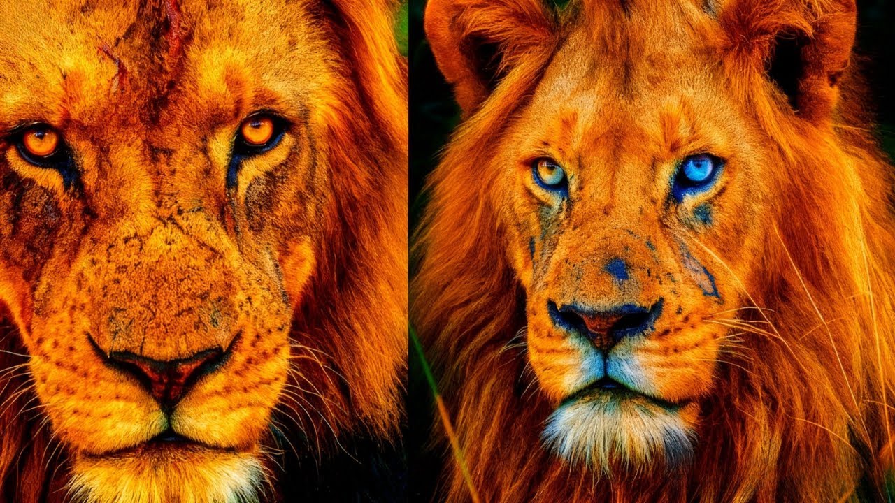 7 of the RAREST and MOST UNIQUE LIONS in the World