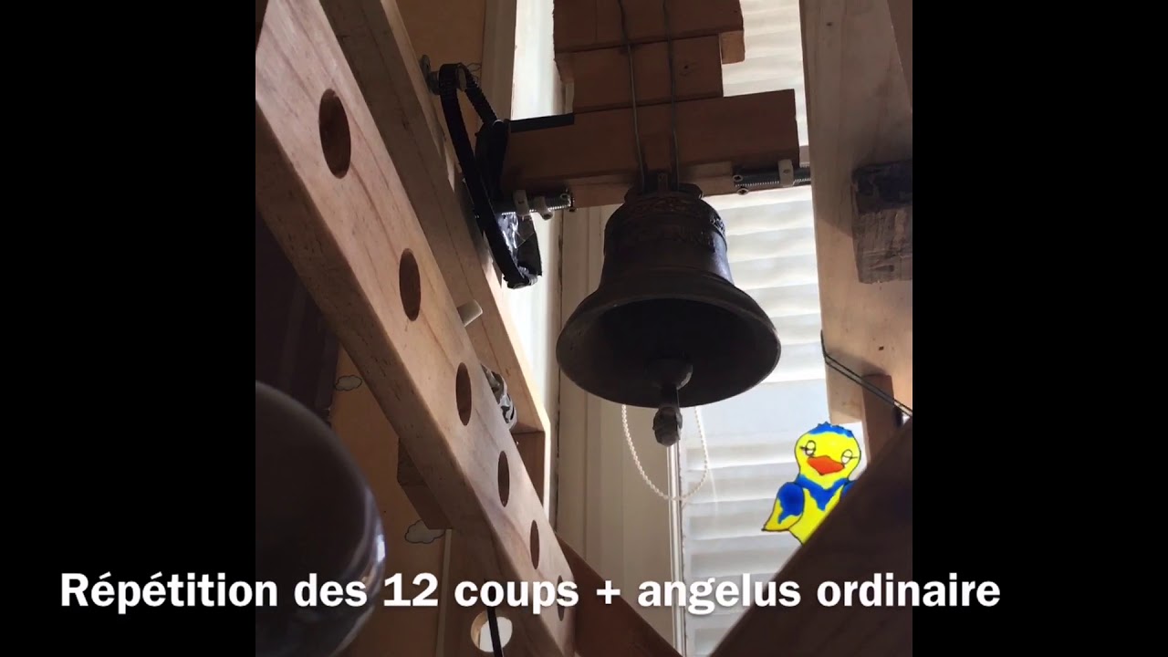 Mes cloches paccard - carillon de midi et sonnerie horaire + angelus ordinaire