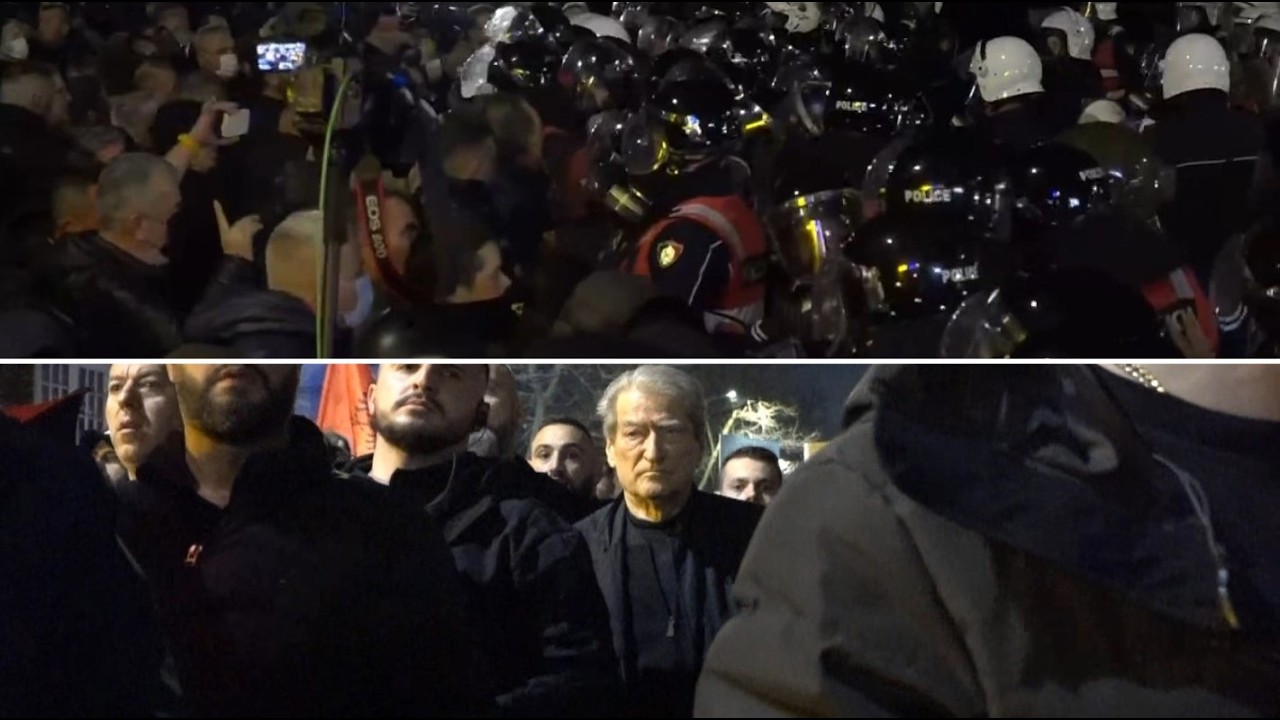 Marshi drejt Drejtorisë së Policisë, blutë vendosin 