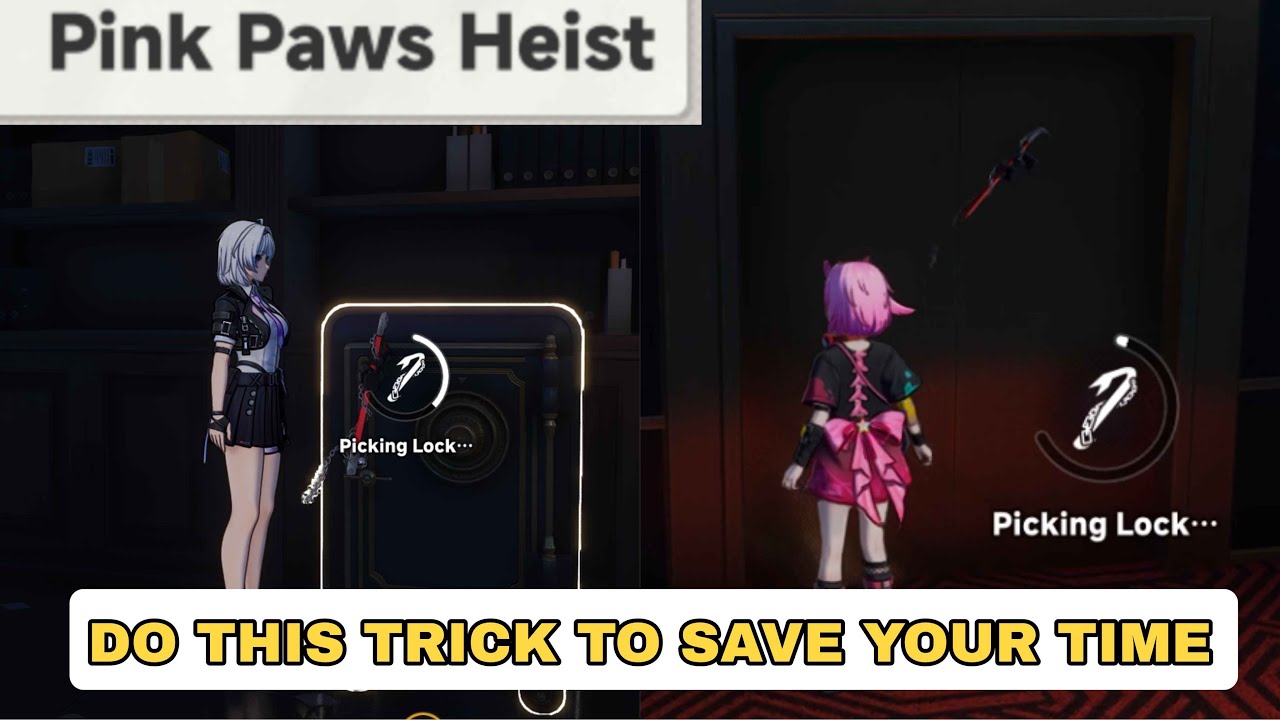 Neverness to Everness ( CBT 3 ) - Pink Paws Heist Trick (Bug Fixed)