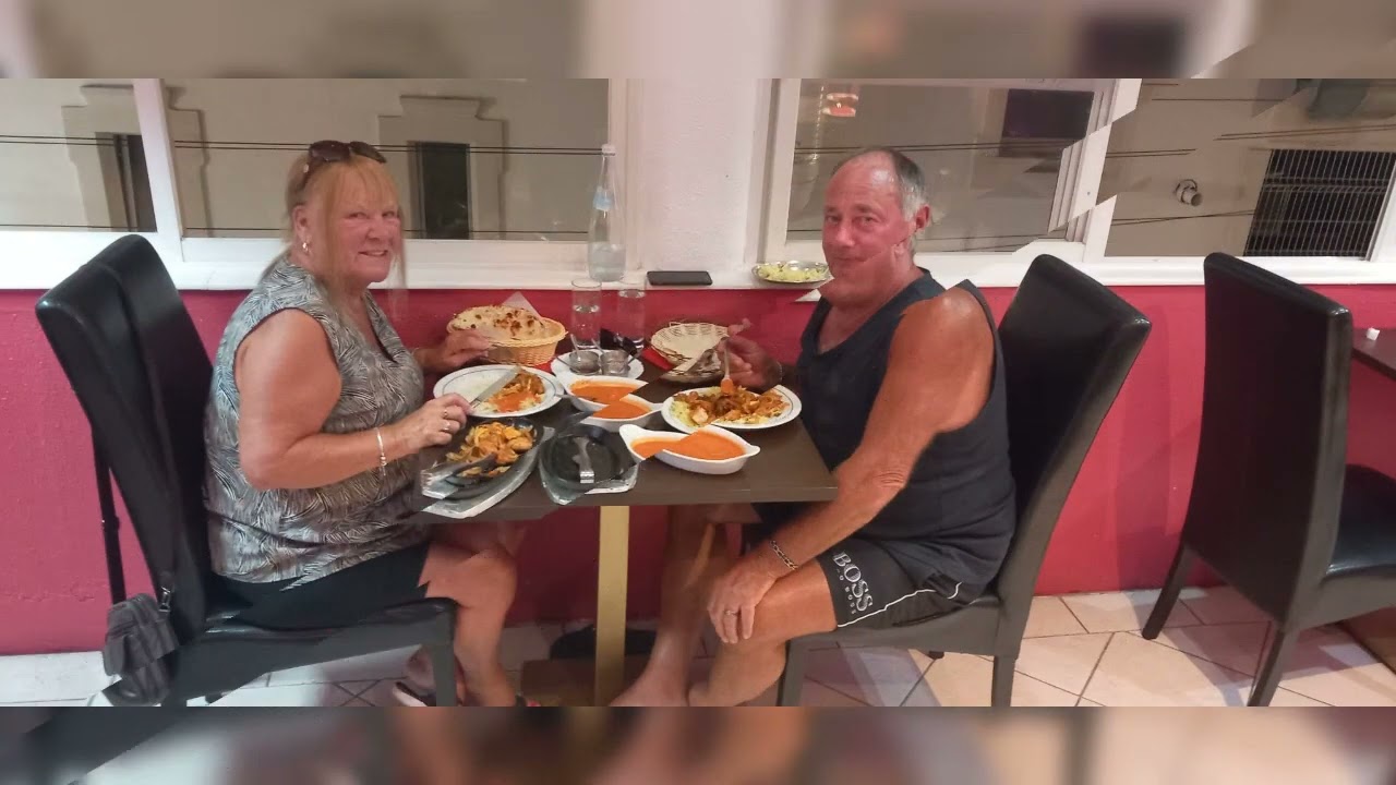 Paul & Jenny . Our honorable customer. #indiannights #indianfood #albufeira