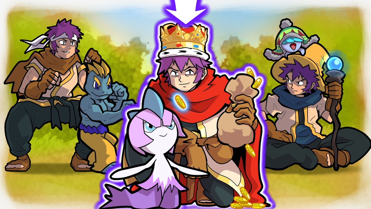 Эта игра по Pok&eacute;mon с RPG-классами ПРОСТО ВОЛШЕБНАЯ!