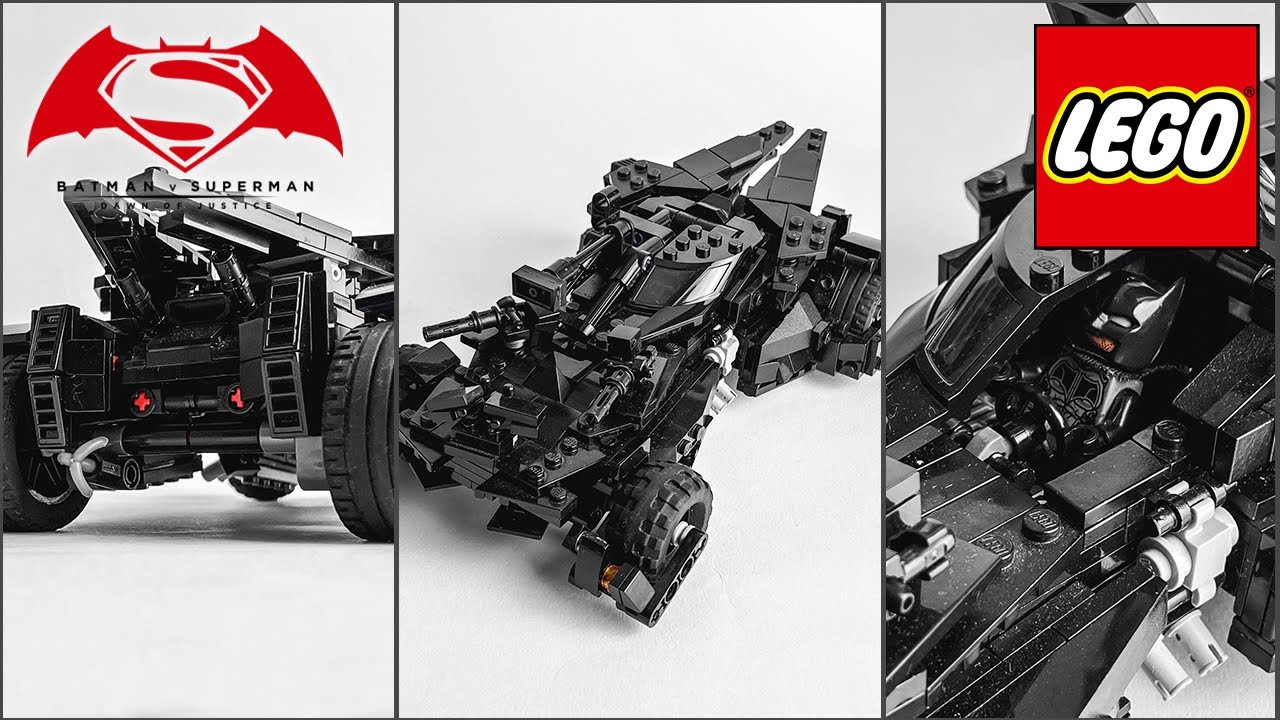 My latest updates about BvS Batmobile- New guns, new back spoilers - LEGO MOC