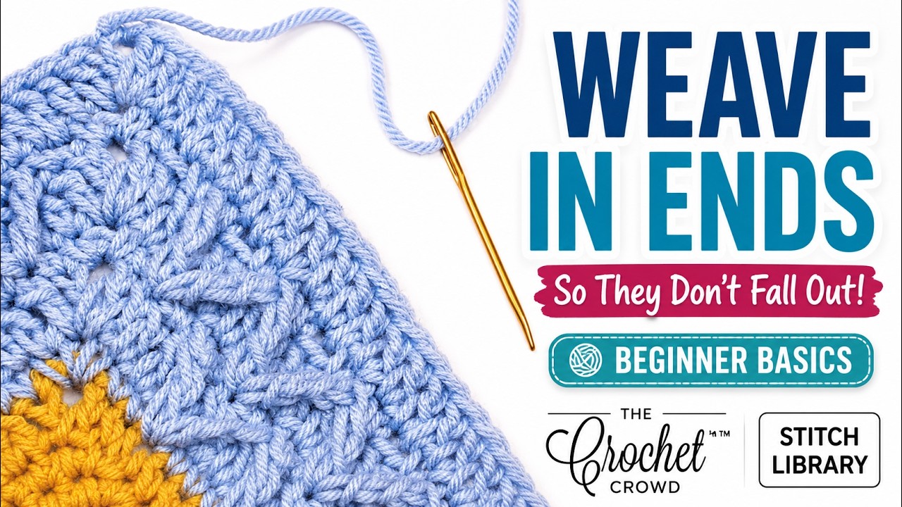 How to Weave In Ends Technique for Beginners