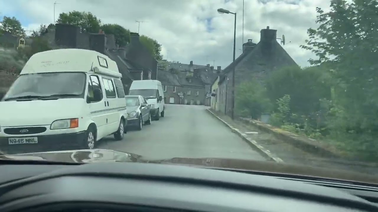 Driving to my cousins house in Guemene-Sur-Scorff